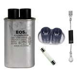 Kit Capacitor Diodo Fusivel G Microondas Alta Tensão 0 85uf