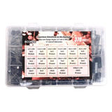 Kit Capacitor Eletrolitico 370 Pçs 17 Valores Diferentes