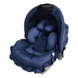 Kit Capas Completo Bebê Conforto Universal 5 Pçs marinho