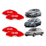 Kit Capas Para As Pinça 4 Pecas Civic 2014 C travas