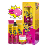 Kit Capilar Bababell Tutti Frutti Ou Morango Com Cheirinho De Chiclete