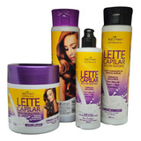 Kit Capilar Uva Melância Tutti Frutti E Leite Siliconizado