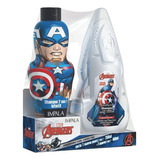 Kit Capitao America Shampoo 2 Em