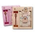 Kit Capivara Papelaria Fofa Kawaii Caderno Luxo + Caneta