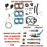 Kit Carburador Weber 495 Tldz Gol