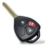 Kit Carcaça Chave Hilux sw4 corolla 3 Botões Toyota