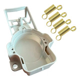 Kit Carcaça Do Atuador De Freio E 4 Molas Para Electrolux