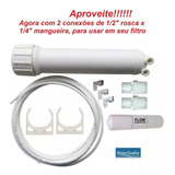 Kit Carcaça Membrana De Osmose Reversa 50 75 100 150gpd 