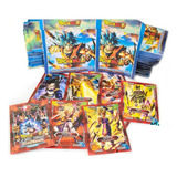 Kit Card Dragon Ball Z 50 Pacotes 200 Figurinhas 