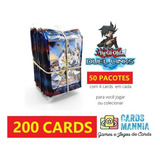 Kit Cards Yugioh 200 Cartinhas