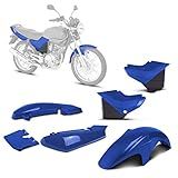 KIT CARENAGEM 3 PEÇAS PRO TORK YBR 125 2004 05 AZUL