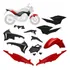 Kit Carenagem 7 Peças Pro Tork Cb 300r 2010/12 Promoção 