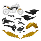 Kit Carenagem 7 Peças Pro Tork Cb 300r 2010/12 Promoção 