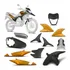 Kit Carenagem 9 Peças Cromo Forte Moto Xre 300 2010 A 2012
