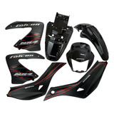 Kit Carenagem Aleta Lateral Completa Adesivado Nx400 Falcon 