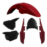Kit Carenagem Cg 150 Titan Fan 2009 2013 Preto Vermelho Azul