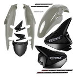 Kit Carenagem Cg 150 Titan Mix 2010 2011 2012 Com Adesivos