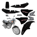 Kit Carenagem Cg Honda Titan 150 2004 A 2008 Com Adesivos