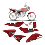 Kit Carenagem Cg Titan 150 2004 05 06 07 08 Adesivo Completo
