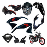 Kit Carenagem Cg Titan 160 2022 Todas As Cores Completo