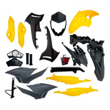 Kit Carenagem Completa 19 Peças Adaptável Cb 300 R Paramotos