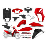 Kit Carenagem Completa Biz 125 2011 A 2015 Com Adesivos Nfe