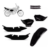 Kit Carenagem Completa Com Adesivos Fan 125 2005 A 2008 Nfe