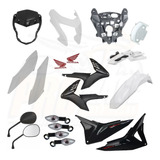 Kit Carenagem Completo Nxr 160 Bros 2015 A 2021 Com Adesivo