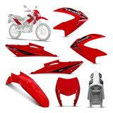 Kit Carenagem Completo Nxr Bros 150 2009 A 2012 Adesivos