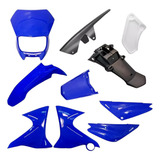 Kit Carenagem Completo Par Aba Rabeta Tampa Yamaha Xtz 125 
