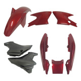 Kit Carenagem Completo Ybr125 Factor Preto 09