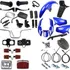 Kit Carenagem + Kit Farol Pisca Cg 125 Titan 1995/1999 Azul