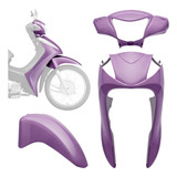 Kit Carenagem Moto Honda Biz 100 Biz 125 2011 A 2013 3 Peças