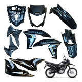 Kit Carenagem Nxr Bros 160 2022 Até 2024 Completo Novo