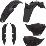 Kit Carenagem Paralama Traseiro Cg 125 Fan 2005 2008 Preto