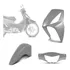 Kit Carenagem Protork Moto Honda Biz 125 2006 Á 2010 Barato