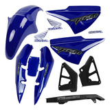 Kit Carenagem Titan 150 2004 08 Sub Tampa Protetor Corrente