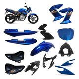Kit Carenagem Yamaha Fazer 150 2014 Com Adesivos Completo
