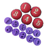 Kit Carimbo Marcador Brigadeiros Numero Idade Numerais Molde