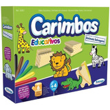 Kit Carimbos Infantil Animais Selvagens Educativo Pedagogico
