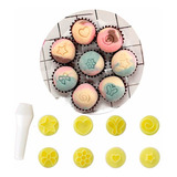 Kit Carimbos Marcador Brigadeiro Doces 9 Peças Essenciais