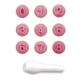 Kit Carimbos Numeros Blue