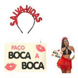 Kit Carnaval Tiara Plaquinha