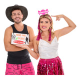 Kit Carnaval Tiara Plaquinha
