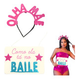 Kit Carnaval Tiara Plaquinha