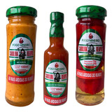 Kit Carolina Reaper Azeite Conserva Molho Fortes Do Mundo