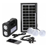 Kit Carregador Lanterna Sistema