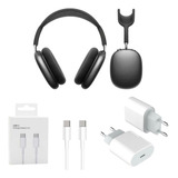 Kit Carregador Usb C Tipo C + Fone Compatível AirPods Plus