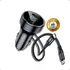 Kit Carregador Veicular 60w Super Turbo P/ iPhone 15 Samsung