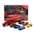 Kit Carreta + 6 Carrinhos Filmes Carros 3 Relampago Macqueem